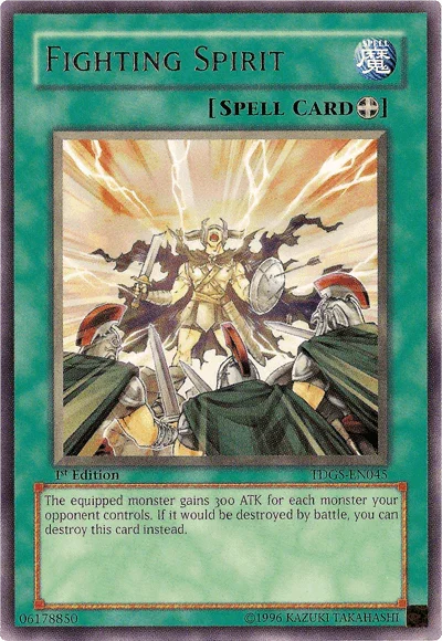 Fighting Spirit [TDGS-EN045] Rare - for just $0.10! 