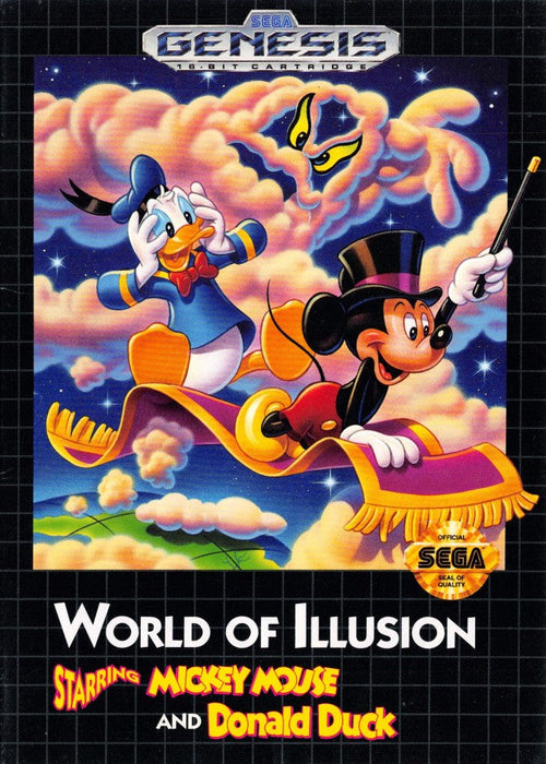 World Of Illusion Starring Mickey Mouse & Donald Duck (Sega Genesis) - for just $0! 