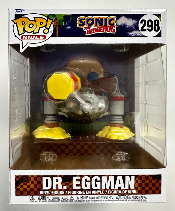 Funko Pop! Rides Dr. Eggman #298 Sonic The Hedgehog 2023 Sega Games Villain - for just $30! 