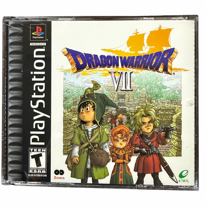 Dragon Warrior 7 [COMPLETE IN BOX] – PlayStation 1 (PS1) - for just $109.99! 