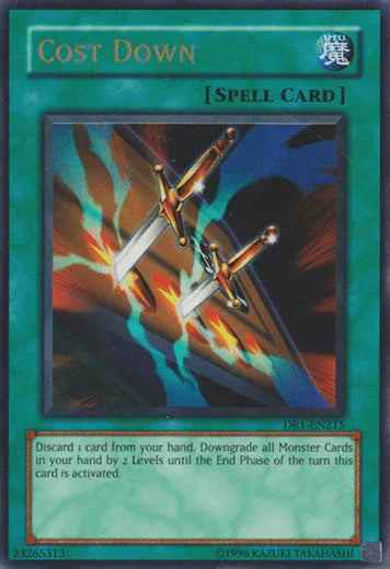 Cost Down [DR1-EN215] Ultra Rare - for just $0.80! 