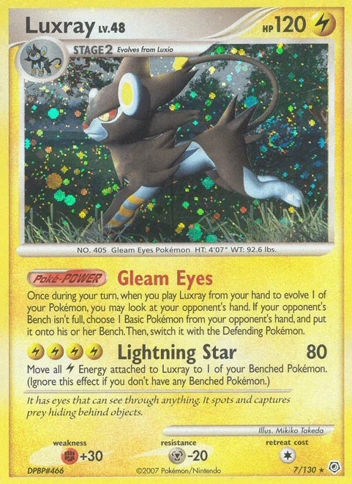 Luxray (7/130) [Diamond & Pearl: Base Set] - for just $9.35! 