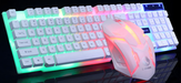 GTX300 Gaming CF LOL Gaming Keyboard Mouse Glowing Set - for just $23.92! 