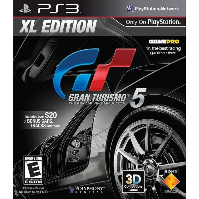 Gran Turismo 5 XL Edition (Playstation 3) - Just $0! Shop now at Retro Gaming of Denver