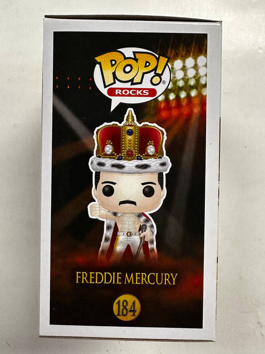 Funko Pop! Rocks Queen Freddie Mercury With Crown #184 Bohemian Rhapsody 2020 - for just $20! 