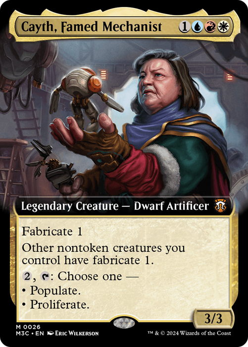 Cayth, Famed Mechanist (M3C-026) - Modern Horizons 3 Commander: (Extended Art) - for just $0.24! 