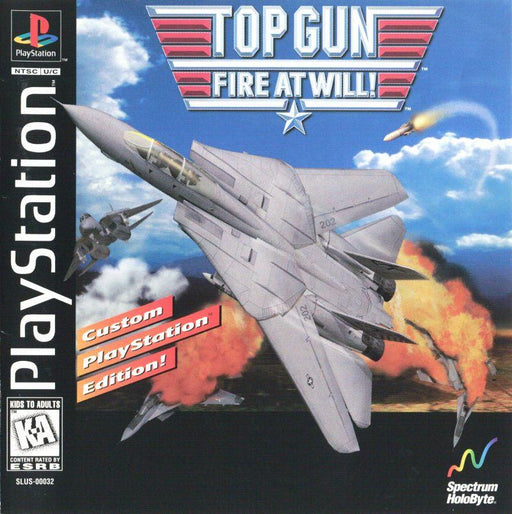 Top Gun Fire At Will (Playstation) - Premium Video Games - Just $0! Shop now at Retro Gaming of Denver