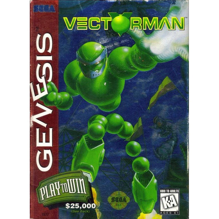 Vectorman (Sega Genesis) - Just $0! Shop now at Retro Gaming of Denver