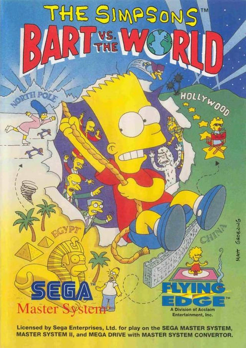 The Simpsons: Bart vs the World (Sega Master System) - for just $0! 