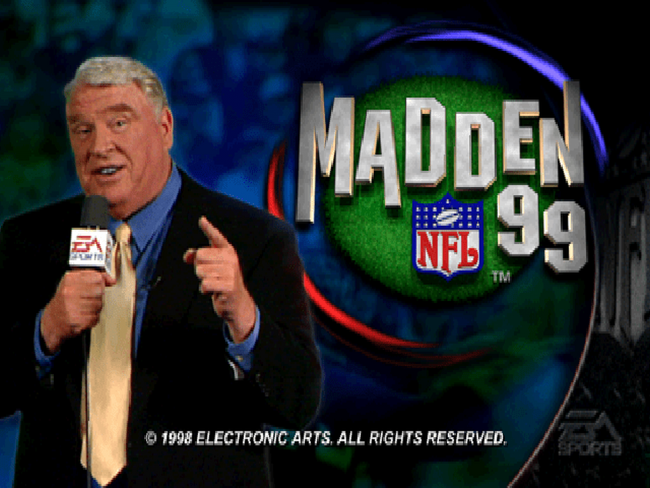 Madden NFL 99 – PlayStation 1 (PS1) - for just $5.99! 