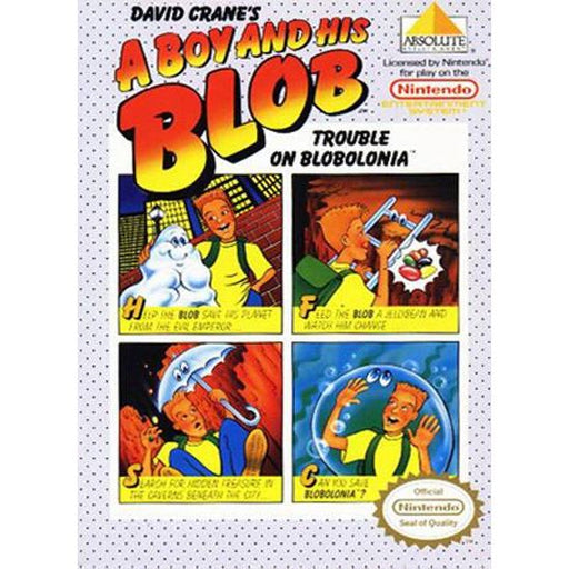 A Boy and His Blob Trouble on Blobolonia (Nintendo NES) - Premium Video Games - Just $0! Shop now at Retro Gaming of Denver