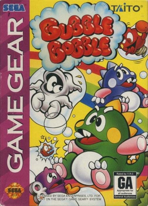 Bubble Bobble (Sega Game Gear) - for just $0! 