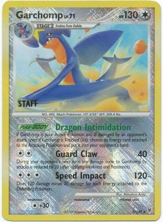 Garchomp (5/147) (Championship Promo Staff) [Platinum: Supreme Victors] - Just $31.45! Shop now at Retro Gaming of Denver