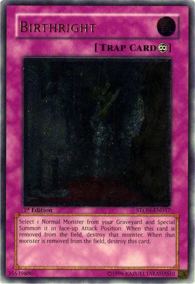 Birthright [STON-EN057] Ultimate Rare - for just $3.25! 