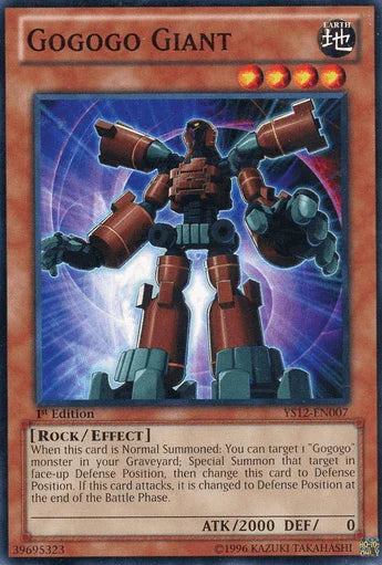 Gogogo Giant [YS12-EN007] Common - for just $0.10! 
