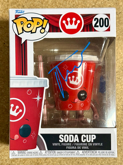 Thomas Lennon Signed Movie Theater Soda Cup Funko Pop! #200 With JSA COA - for just $120! 