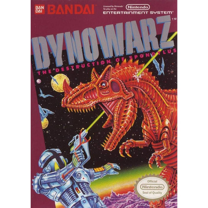 Dynowarz The Destruction of Spondylus (Nintendo NES) - Premium Video Games - Just $0! Shop now at Retro Gaming of Denver