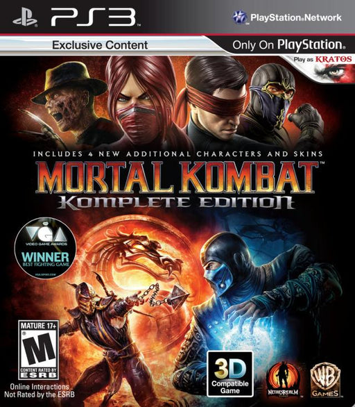 Mortal Kombat Komplete Edition (Playstation 3) - for just $0! 