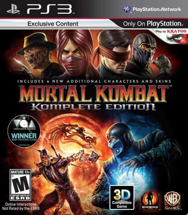 Mortal Kombat Komplete Edition (Playstation 3) - for just $0! 