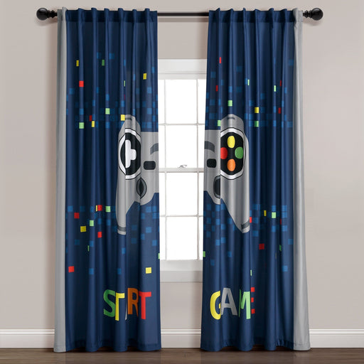 Video Games Window Curtain Panel Set - Premium Kids - Just $65! Shop now at Retro Gaming of Denver