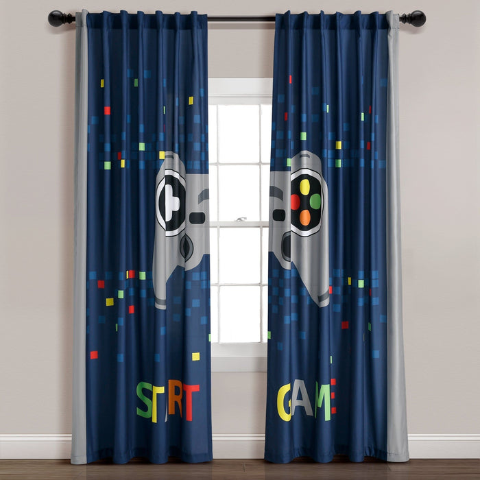 Video Games Window Curtain Panel Set - Just $65! Shop now at Retro Gaming of Denver