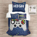 Video Games Reversible Comforter Set - Just $142! Shop now at Retro Gaming of Denver