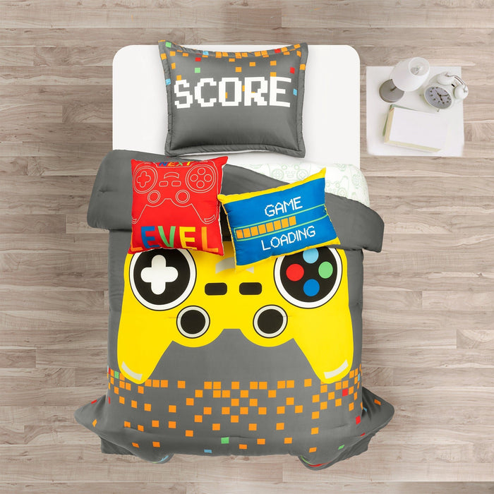 Video Games Reversible Comforter Set - Just $142! Shop now at Retro Gaming of Denver