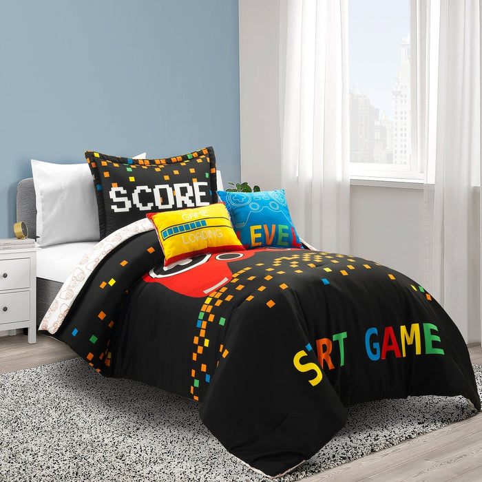 Video Games Reversible Comforter Set - Just $142! Shop now at Retro Gaming of Denver