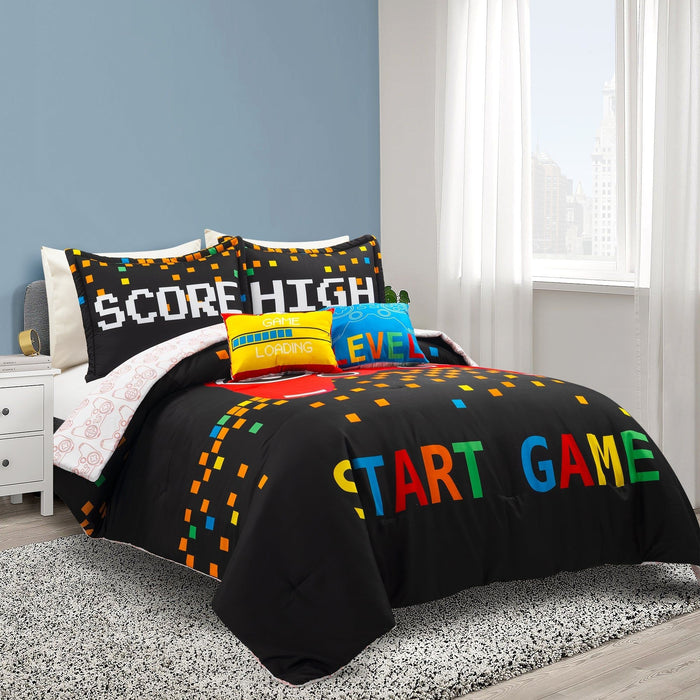 Video Games Reversible Comforter Set - Just $142! Shop now at Retro Gaming of Denver