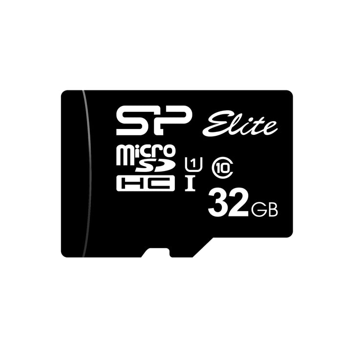Silicon Power 32GB Elite UHS-1(U1) MicroSD Memory Card with Adapter [Not compatible with Switch 2] Black - for just $13.95! 