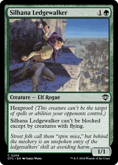 Silhana Ledgewalker (OTC-206) - Outlaws of Thunder Junction Commander - for just $0.04! 