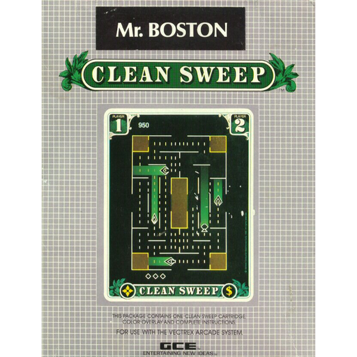 Mr. Boston Clean Sweep (Vectrex) - Just $0! Shop now at Retro Gaming of Denver