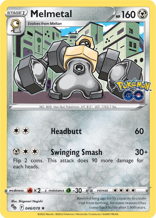 Melmetal (046/078) [Pokémon GO] - for just $0.10! 