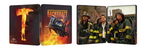 Backdraft - 30th Anniversary Limited Edition Steelbook (4K Ultra HD + Blu-ray + Digital) - for just $25.99! 