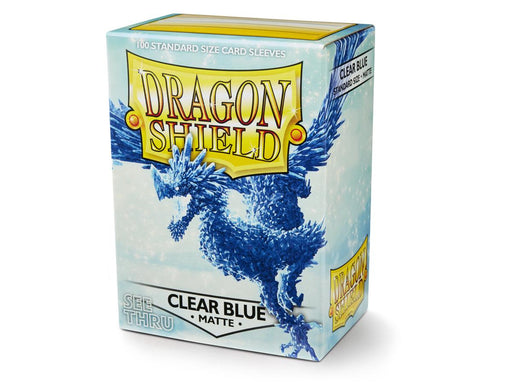 Dragon Shield: Standard 100ct Sleeves - Clear Blue (Matte) - Just $0! Shop now at Retro Gaming of Denver