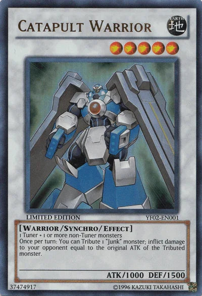Catapult Warrior [YF02-EN001] Ultra Rare - for just $1.25! 