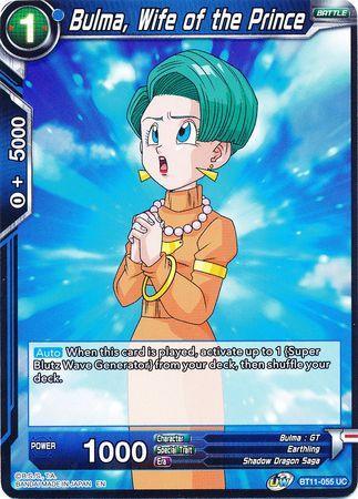 Bulma, Wife of the Prince (BT11-055) [Vermilion Bloodline] - for just $0.10! 