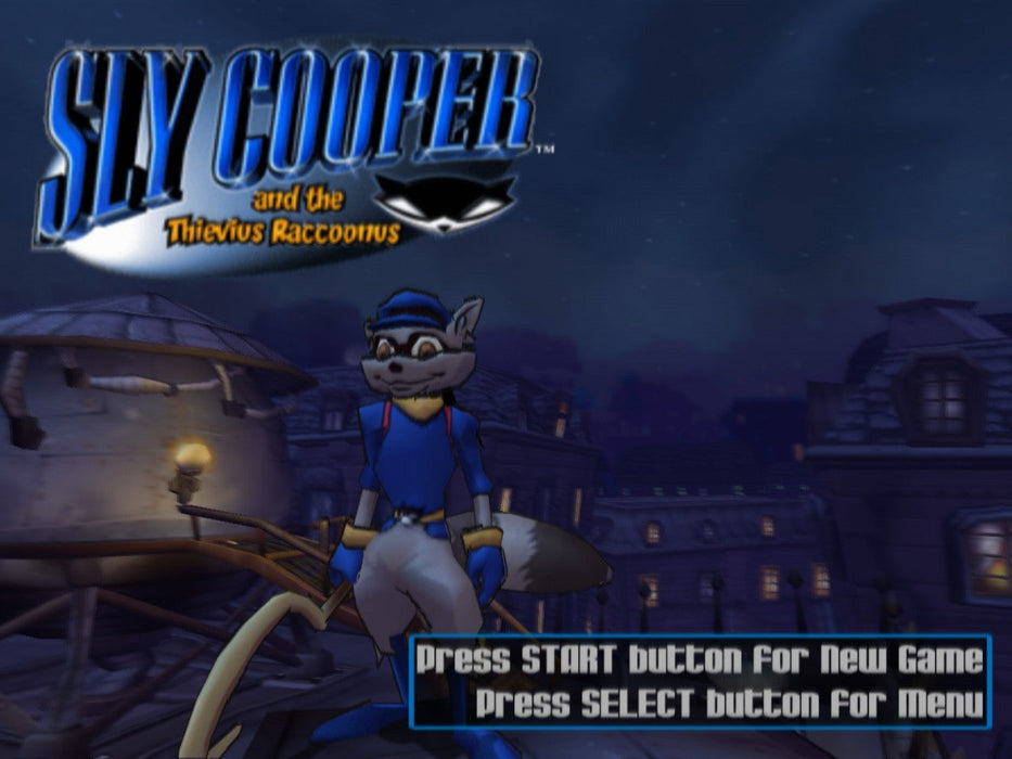 Sly Cooper and the Thievius Raccoonus – PlayStation 2 (PS2) - for just $17.99! 