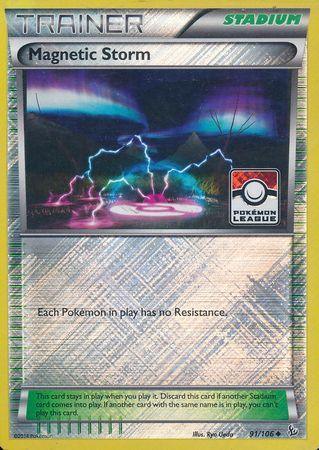 Magnetic Storm (91/106) (League Promo) [XY: Flashfire] - for just $0.25! 