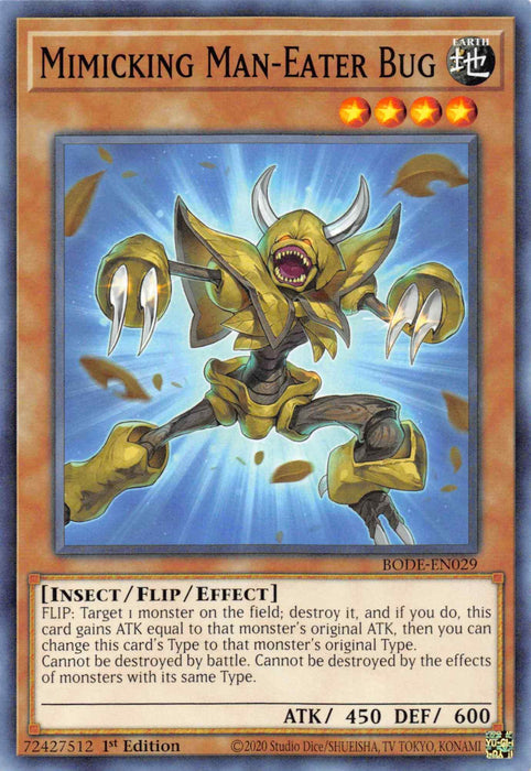 Mimicking Man-Eater Bug [BODE-EN029] Common - for just $0.10! 