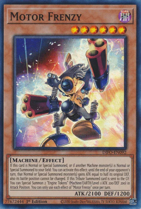 Motor Frenzy [DIFO-EN092] Super Rare - for just $0.10! 