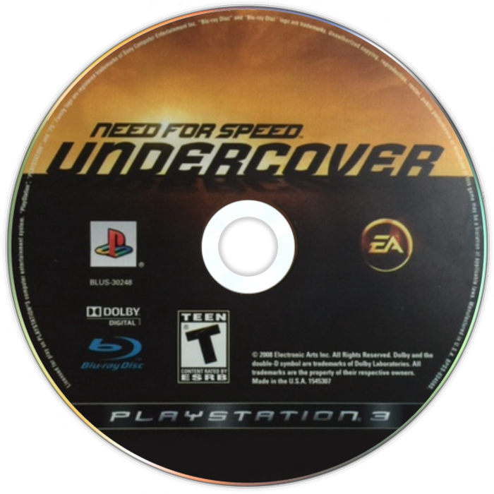 Need for Speed: Undercover – PlayStation 3 (PS3) - for just $0! 