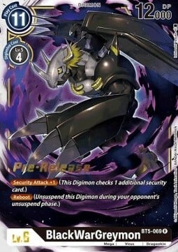 BlackWarGreymon [BT5-069] [Battle of Omni Pre-Release Promos] - Just $0.35! Shop now at Retro Gaming of Denver