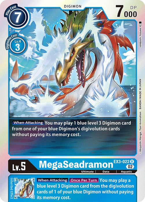 MegaSeadramon [EX3-022] [Draconic Roar] - Just $0.09! Shop now at Retro Gaming of Denver