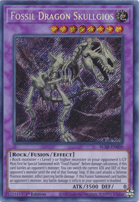 Fossil Dragon Skullgios [BLAR-EN009] Secret Rare - for just $0.15! 