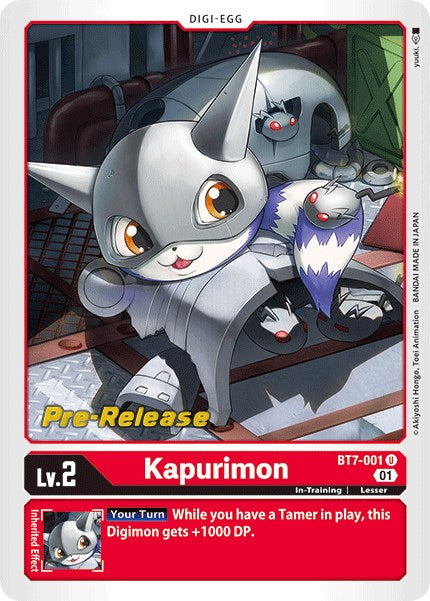 Kapurimon [BT7-001] [Next Adventure Pre-Release Cards] - Just $0.30! Shop now at Retro Gaming of Denver