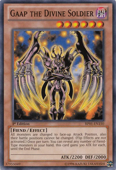 Gaap the Divine Soldier [BP01-EN150] Common - for just $0.20! 