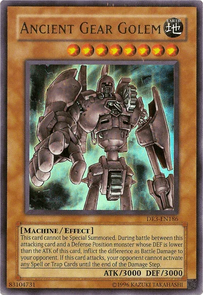 Ancient Gear Golem [DR3-EN186] Ultra Rare - for just $17.15! 