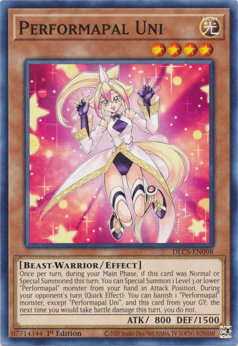 Performapal Uni [DLCS-EN098] Common - for just $0.10! 