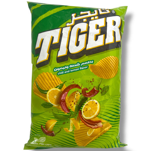 Tiger Chips Chili And Lemon Snacks 90G - Spicy Citrus Flavored Crunchy Treats - for just $4.99! 